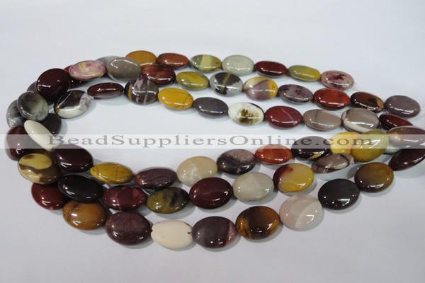 CMK259 15.5 inches 13*18mm oval mookaite gemstone beads