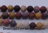 CMK291 15.5 inches 6mm round matte mookaite beads wholesale