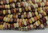 CMK62 15.5 inches 3*6mm rondelle mookaite gemstone beads wholesale