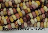 CMK63 15.5 inches 4*8mm rondelle mookaite gemstone beads wholesale