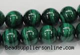 CMN155 AA grade 16mm round natural malachite beads Wholesale