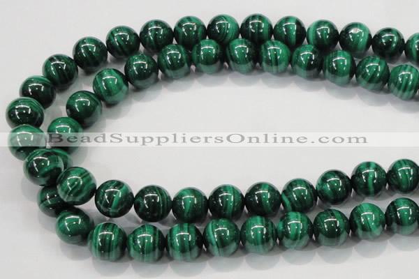 CMN156 AA grade 18mm round natural malachite beads Wholesale