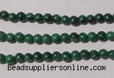 CMN200 15.5 inches 2mm round natural malachite beads wholesale