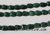 CMN229 15.5 inches 5*7mm faceted teardrop natural malachite beads