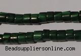 CMN236 15.5 inches 5*7mm heishi natural malachite beads wholesale