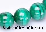 CMN40 AB grade 10mm round natural malachite beads Wholesale