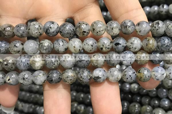 CMQ102 15.5 inches 8mm round moss quartz beads wholesale