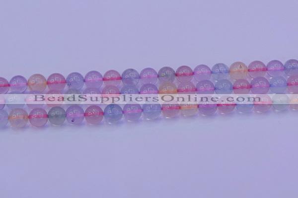 CMQ333 15.5 inches 10mm round colorful quartz beads wholesale