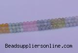 CMQ361 15.5 inches 6mm round rainbow quartz beads wholesale