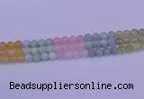 CMQ362 15.5 inches 8mm round rainbow quartz beads wholesale