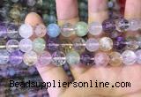 CMQ452 15.5 inches 10mm round rainbow quartz beads wholesale