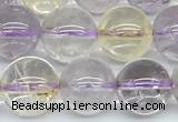 CMQ581 15 inches 10mm round mixed quartz beads