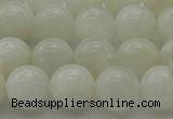 CMS1033 15.5 inches 10mm round A grade white moonstone beads