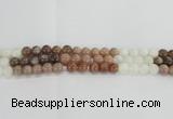 CMS1083 15.5 inches 10mm round mixed moonstone beads wholesale