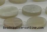 CMS1141 15.5 inches 12*20mm oval moonstone gemstone beads