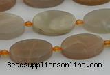 CMS1144 15.5 inches 12*20mm oval moonstone gemstone beads