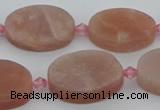 CMS1148 15.5 inches 15*22mm oval moonstone gemstone beads