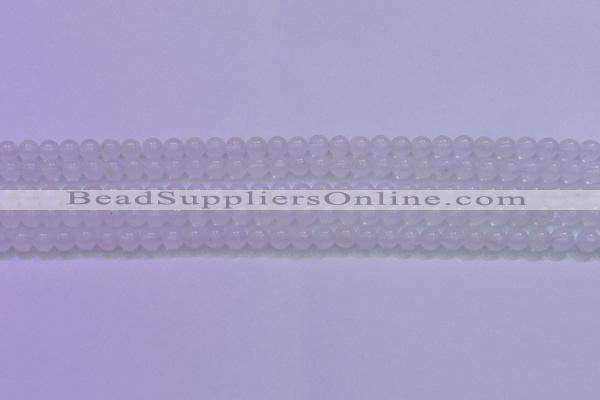 CMS1251 15.5 inches 6mm round natural white moonstone beads