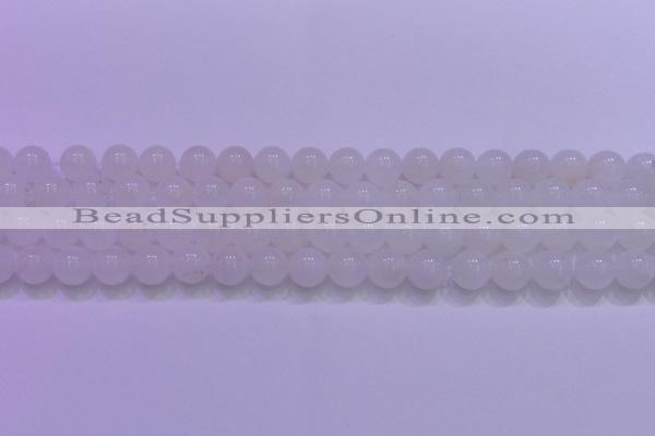 CMS1254 15.5 inches 12mm round natural white moonstone beads