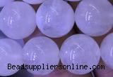 CMS1404 15.5 inches 12mm round white moonstone beads wholesale