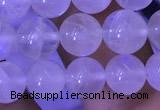 CMS1410 15.5 inches 8mm round white moonstone gemstone beads