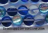 CMS1584 15.5 inches 12mm round synthetic moonstone beads wholesale