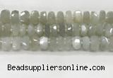 CMS1657 15.5 inches 6*12mm - 8*13mm faceted tyre moonstone beads