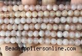 CMS1671 15.5 inches 6mm round moonstone beads wholesale