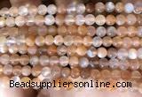 CMS1712 15.5 inches 6mm round rainbow moonstone beads wholesale