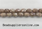 CMS1779 15.5 inches 15*20mm faceted drum AB-color moonstone beads