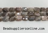 CMS1785 15.5 inches 13*18mm faceted rectangle AB-color moonstone beads