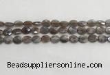 CMS1797 15.5 inches 8*10mm faceted oval AB-color moonstone beads