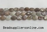 CMS1801 15.5 inches 13*18mm faceted oval AB-color moonstone beads