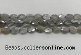 CMS1811 15.5 inches 10*12mm faceted oval AB-color moonstone beads