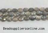 CMS1813 15.5 inches 12*16mm faceted oval AB-color moonstone beads