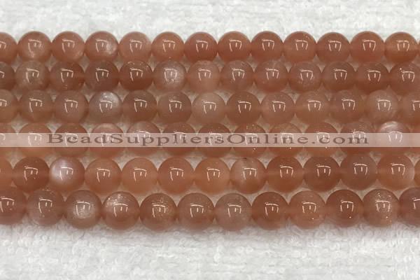 CMS1899 15.5 inches 12mm round moonstone gemstone beads