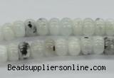 CMS208 15.5 inches 5*8mm rondelle moonstone gemstone beads wholesale