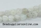 CMS211 15.5 inches 8*8mm heart moonstone gemstone beads wholesale