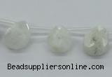 CMS215 15.5 inches 12*16mm faceted teardrop moonstone beads wholesale