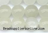 CMS2156 15 inches 10mm round white moonstone beads