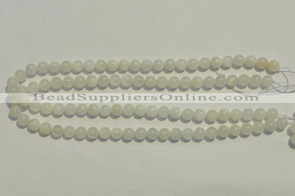 CMS251 15.5 inches 8mm round natural moonstone gemstone beads