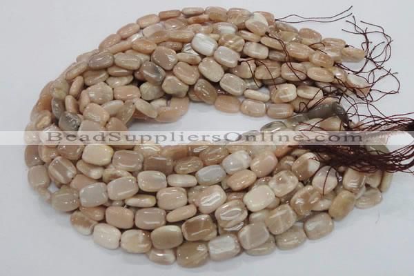 CMS28 15.5 inches 13*18mm rectangle moonstone gemstone beads wholesale