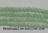 CMS401 15.5 inches 4mm round green moonstone beads wholesale