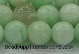 CMS413 15.5 inches 10mm round green moonstone beads wholesale