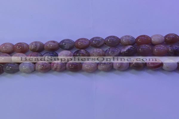 CMS581 15.5 inches 10*14mm rice moonstone gemstone beads