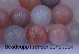 CMS624 15.5 inches 12mm round rainbow moonstone beads wholesale