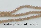 CMS81 15.5 inches 4mm faceted round moonstone gemstone beads