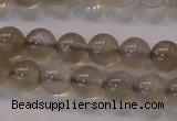 CMS851 15.5 inches 6mm round natural black moonstone beads