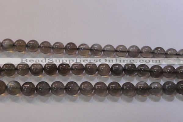 CMS860 15.5 inches 10mm round A grade natural black moonstone beads