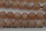 CMS930 15.5 inches 4mm round A grade moonstone gemstone beads